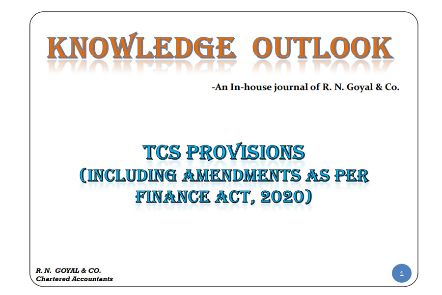 RNG Journal – TCS Updates